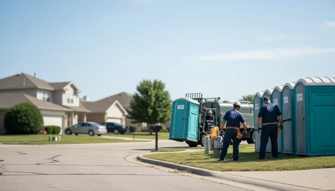 Porta Potty Rental in Hunnewell, MO near me